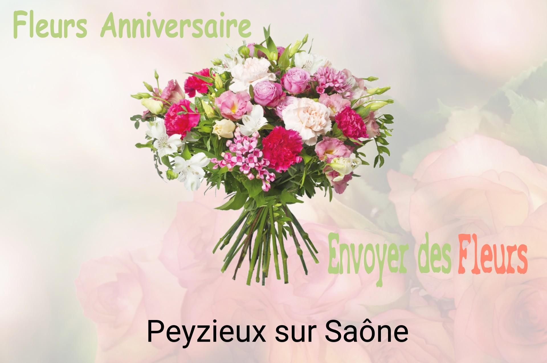 Bouquet de fleurs d’anniversaire livré à Peyzieux-sur-Saône