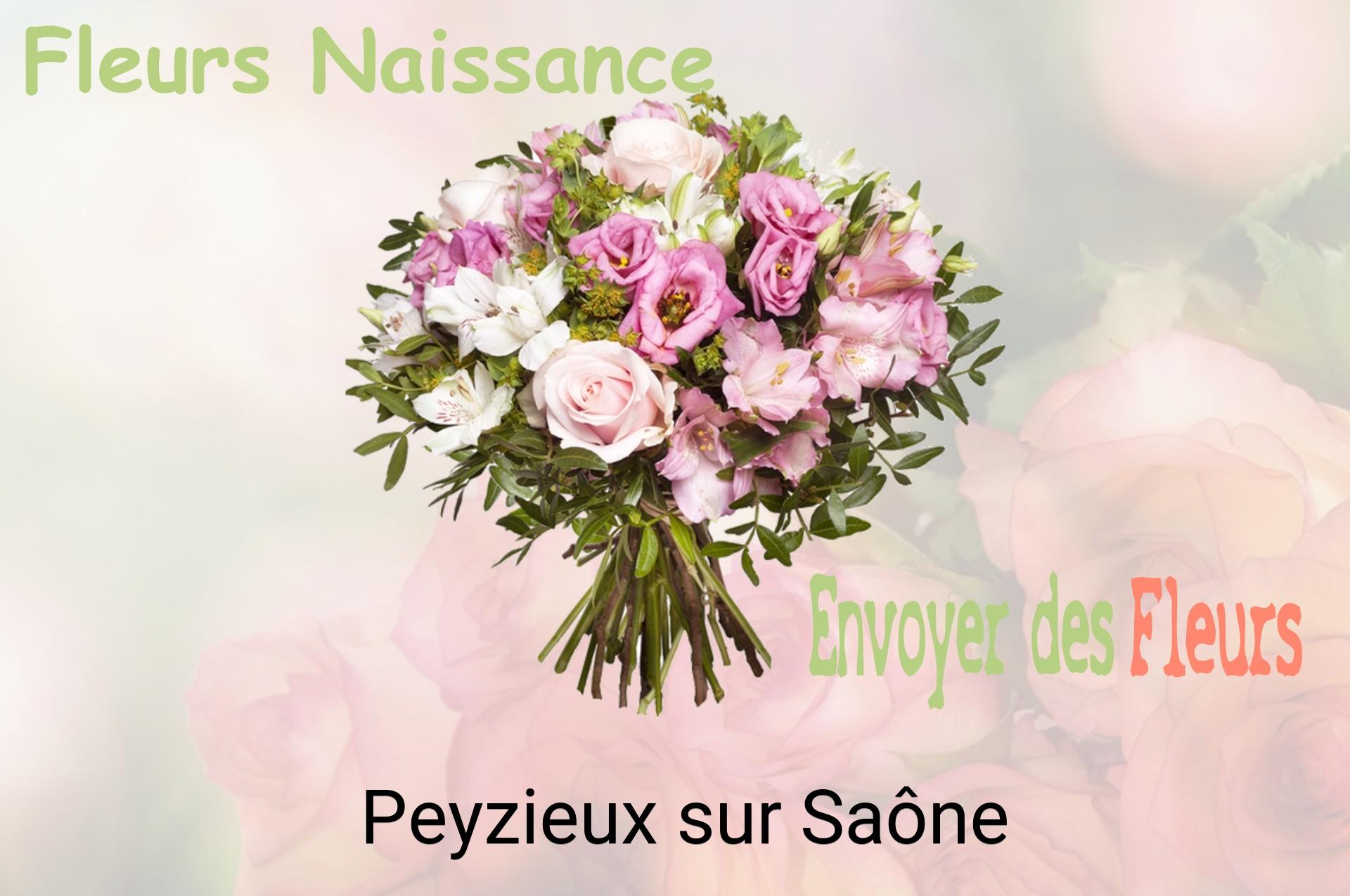 Bouquet de fleurs de naissance livré à Peyzieux-sur-Saône